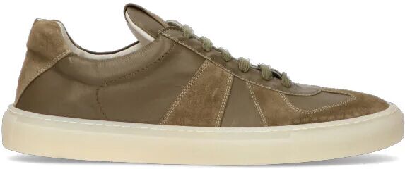 ERNESTO DOLANI Sneaker uomo verde militare in suede VERDE 44