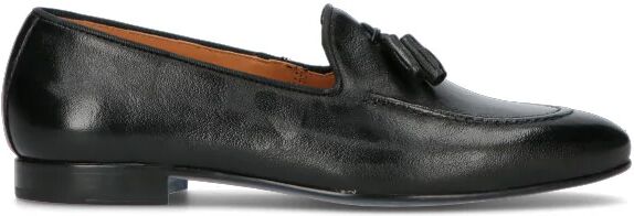 MEZZETINTE Mocassino uomo nero in pelle NERO 42