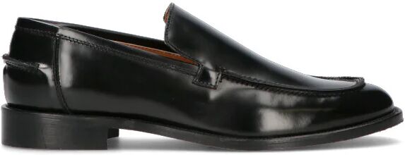 MEZZETINTE Mocassino uomo nero in pelle NERO 42