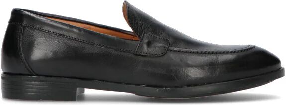 MEZZETINTE Mocassino uomo nero in pelle NERO 46