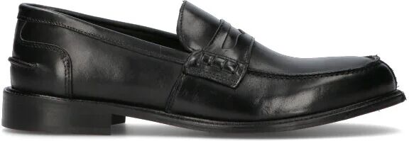 ANTICO MASTRO Mocassino uomo nera in pelle NERO 40