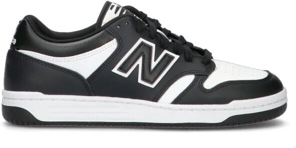 New Balance Sneaker uomo bianca/nera in pelle 45 ½