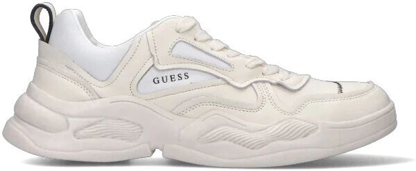 Guess Sneaker uomo bianca in pelle PANNA 42