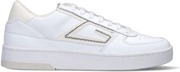 Guess Sneaker uomo bianca in pelle BIANCO 45