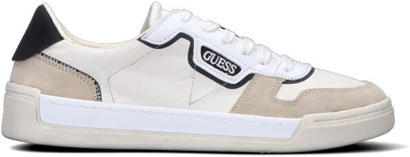 Guess Sneaker uomo bianca/nera in suede BIANCO 45