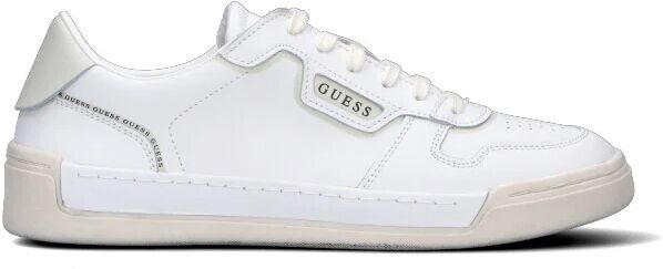 Guess Sneaker uomo bianca in pelle PANNA 45