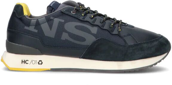 North Sails Sneaker uomo blu/gialla in pelle BLU 44