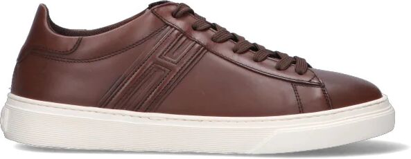 Hogan Sneaker uomo marrone in pelle MARRONE 43