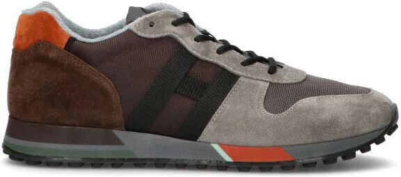 Hogan Sneaker uomo grigia/marrone in pelle GRIGIO 44