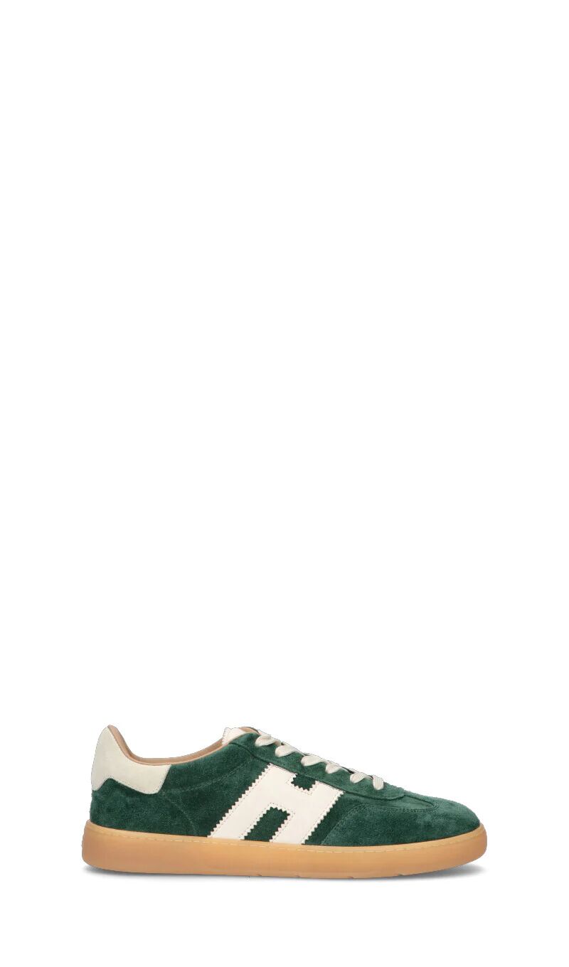 Hogan Sneaker uomo verde in suede PETROLIO 43