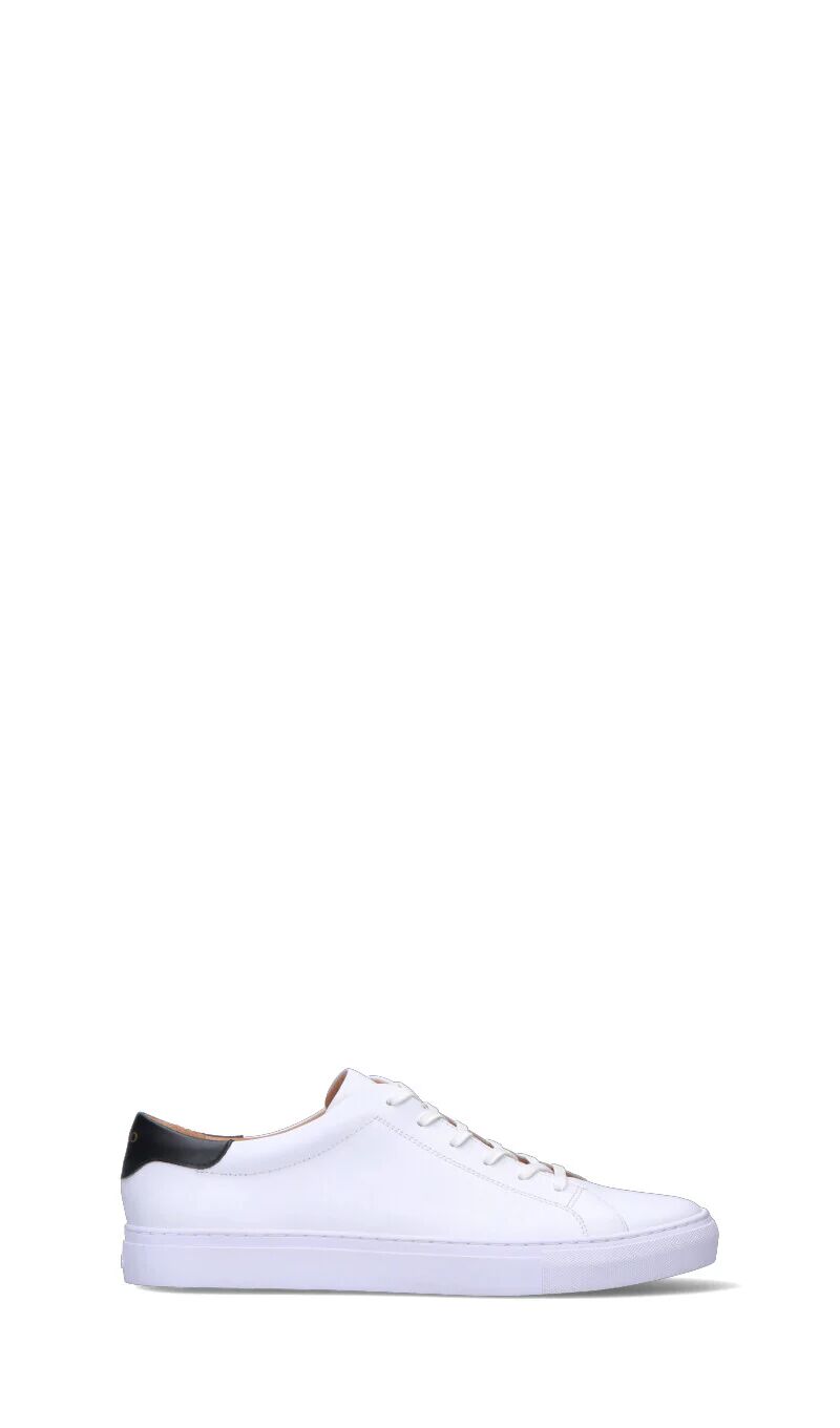 Ralph Lauren Sneaker uomo bianca/nera in pelle BIANCO 43