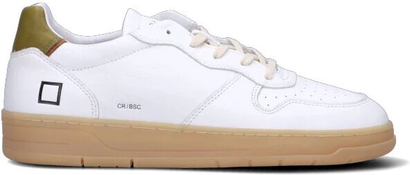 D.A.T.E. Sneaker uomo bianca in pelle BIANCO 41