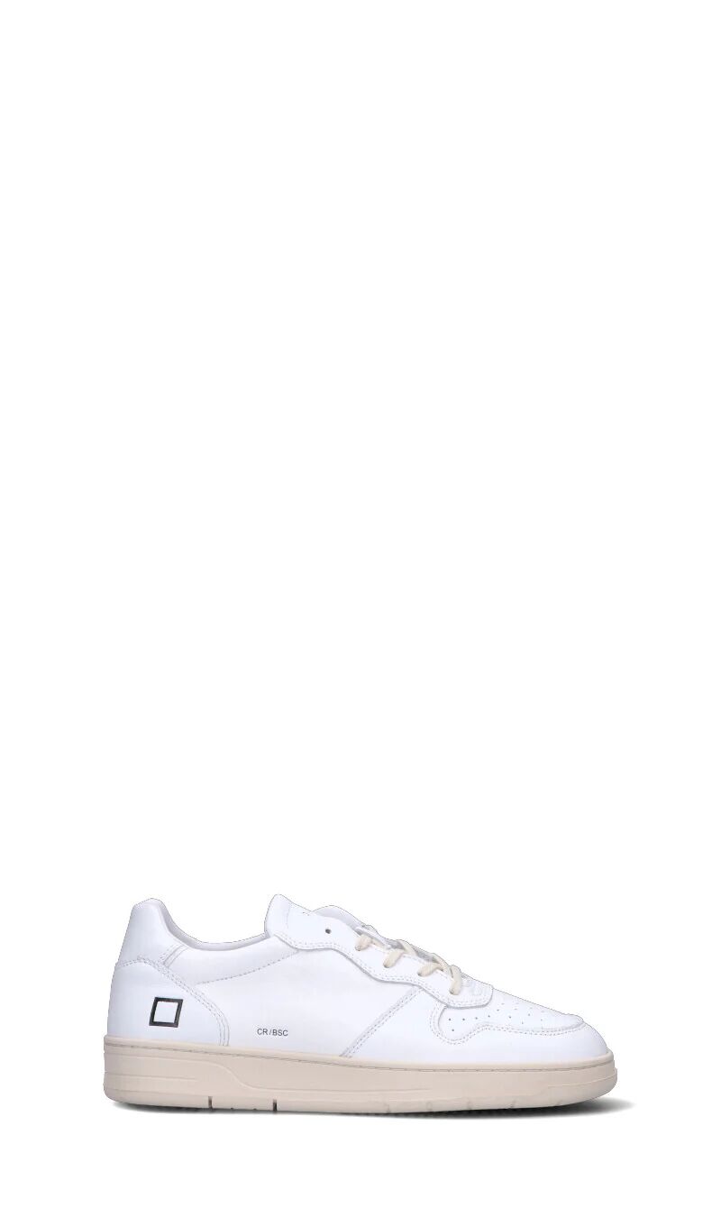D.A.T.E. Sneaker uomo bianca in pelle BIANCO 45