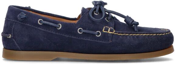 Ralph Lauren Scarpa Barca uomo blu in suede BLU 42