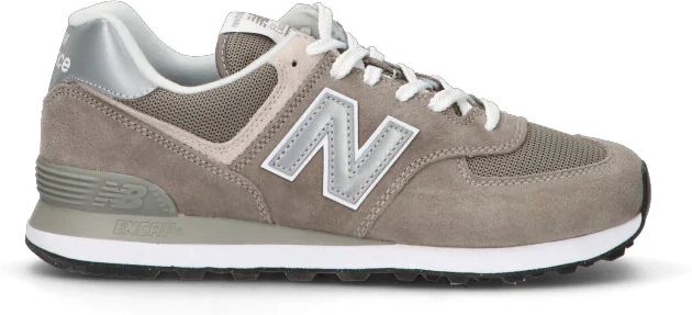 New Balance Sneaker uomo beige/grigia in suede GRIGIO 49