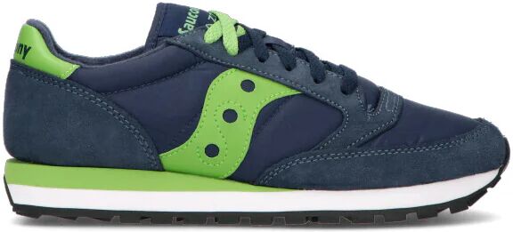 Saucony Sneaker uomo blu/verde in suede 43