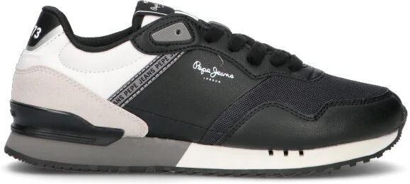 Pepe Jeans Sneaker uomo nera in pelle BIANCO 43