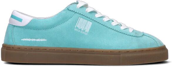 PRO 01 JECT Sneaker uomo azzurra in suede AZZURRO 36