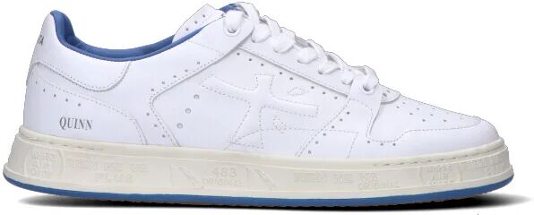 Premiata Sneaker uomo bianca/blu in pelle BIANCO 43