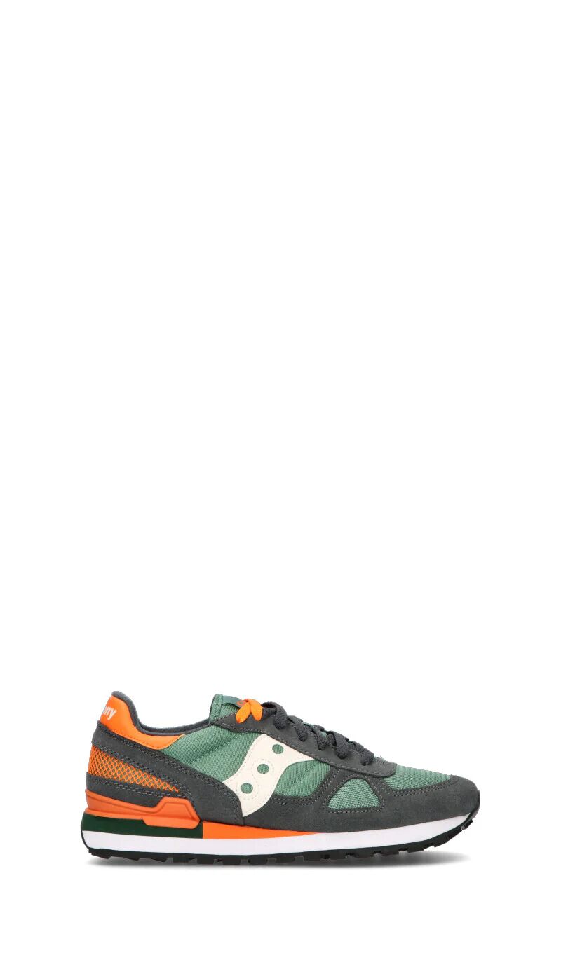 Saucony Sneaker uomo grigia/verde/arancio GRIGIO 44