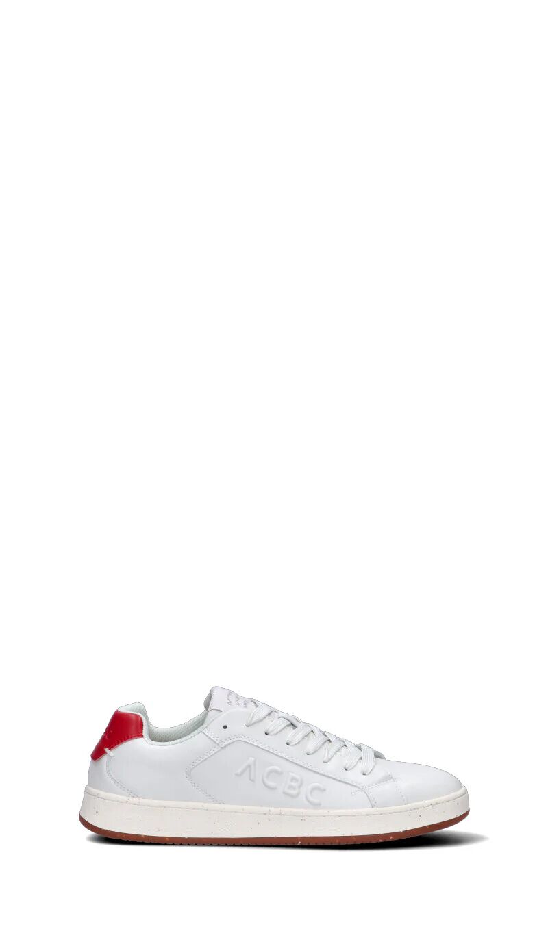 ACBC Sneaker uomo bianca/rossa BIANCO 45