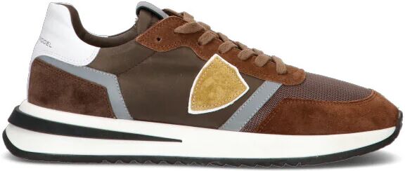 PHILIPPE MODEL SNEAKERS UOMO MARRONE MARRONE 41