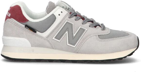 New Balance Sneaker uomo grigia/rossa 42