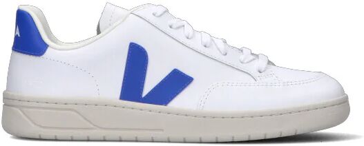 VEJA Sneaker uomo bianca/blu in pelle BIANCO 44