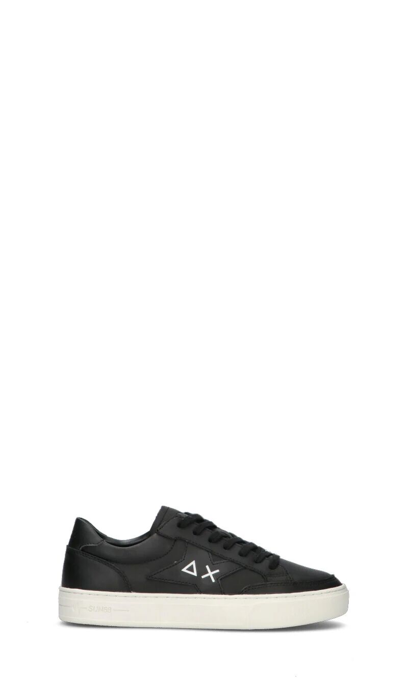 SUN68 Sneaker uomo nera in pelle NERO 43