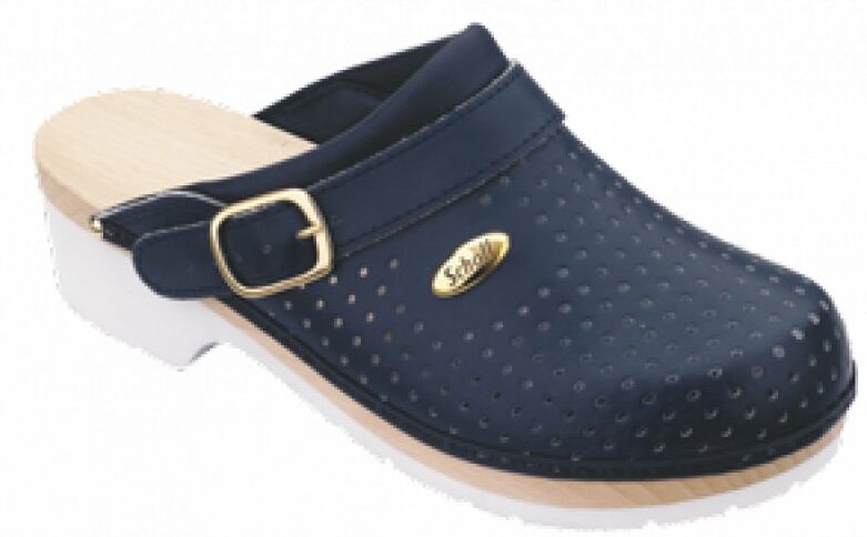 Dr.Scholl'S Div.Footwear Clogs Super Comfort C/cinturino Blu 41