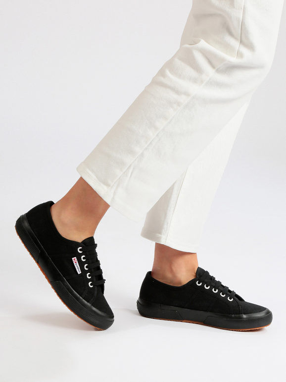 Superga 2750 COTU CLASSIC Sneakers donna in tela Sneakers Basse donna Nero taglia 39