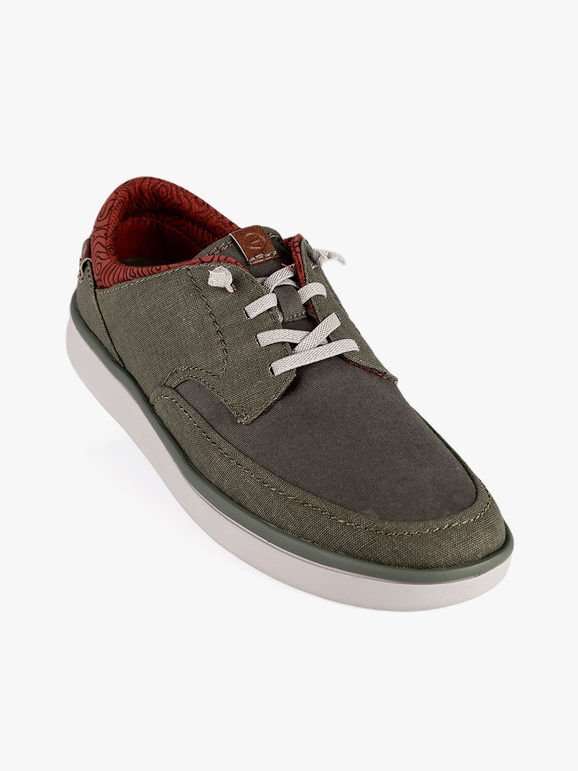 Clarks Cantal Low Mocassini uomo in tessuto Mocassini uomo Verde taglia 40