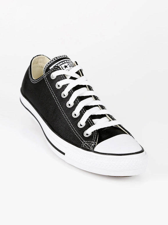 Converse Chuck Taylor All Star in pelle sneakers uomo Sneakers Basse uomo Nero taglia 44