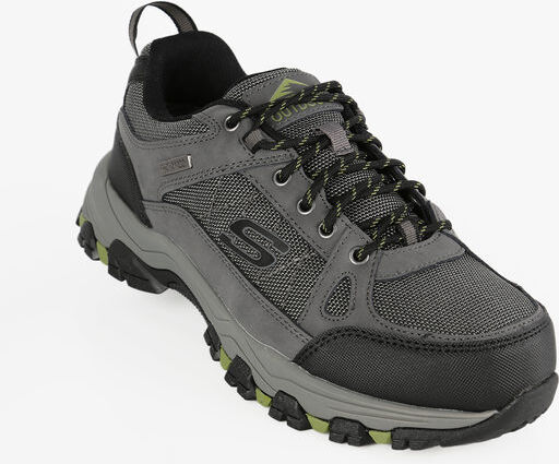 Skechers CORMACK Scarpe in pelle waterproof uomo Scarpe da trekking uomo Grigio taglia 44