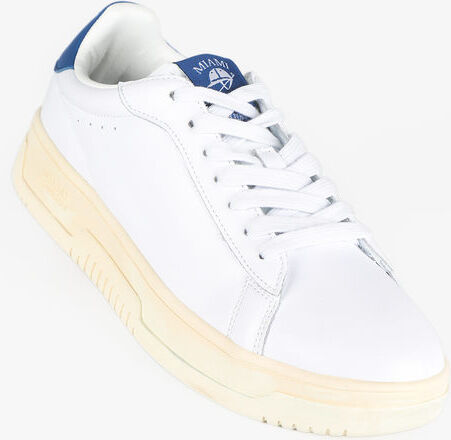 Miami Beach Polo Club CUBA LIBRE Sneakers in pelle sportive da uomo Sneakers Basse uomo Bianco taglia 41