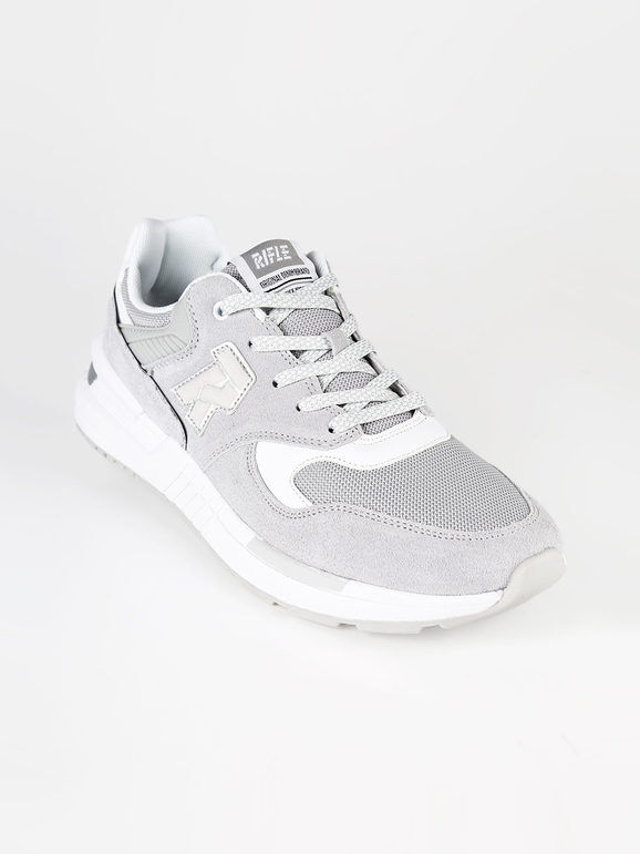 Rifle KEVIN Scarpe sportive uomo RFM113800 Sneakers Basse uomo Bianco taglia 41