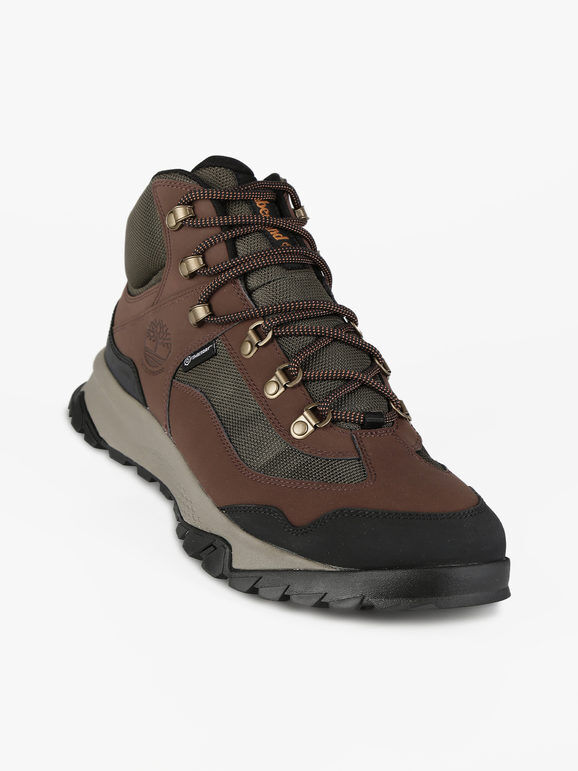 Timberland LINCOLN PEAK Scarponcini in pelle uomo Sneakers Alte uomo Marrone taglia 43