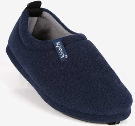 De Fonseca Pantofole chiuse da uomo in pile Pantofole uomo Blu taglia 46/47