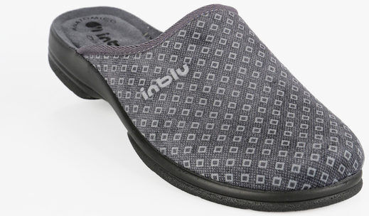 Inblu Pantofole uomo in tessuto scamosciato Pantofole uomo Grigio taglia 43