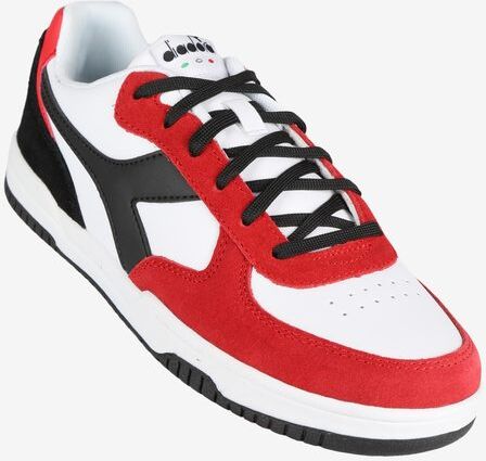 Diadora RAPTOR LOW SL Sneakers in pelle da uomo Sneakers Basse uomo Rosso taglia 46