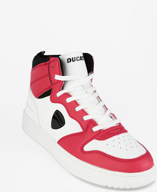 Ducati Scarpa alta uomo con lacci Sneakers Alte uomo Bianco taglia 45