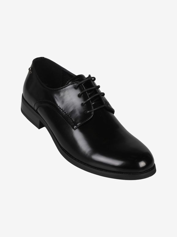 Gian Marco Venturi Scarpe classiche da uomo stringate Classiche uomo Nero taglia 42