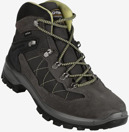 Grisport Scarponcini in pelle da trekking uomo Scarpe da trekking uomo Grigio taglia 42