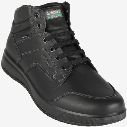 Grisport Sneakers alte in pelle da uomo Sneakers Alte uomo Nero taglia 45