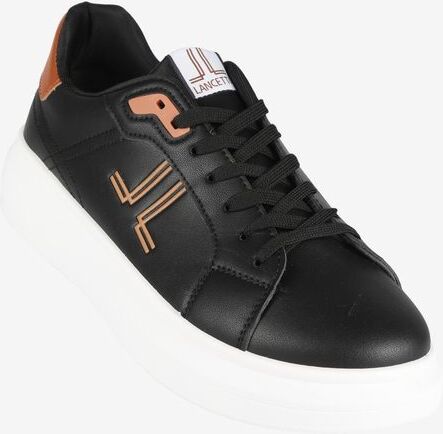 Lancetti Sneakers basse da uomo bicolor Sneakers Basse uomo Nero taglia 45