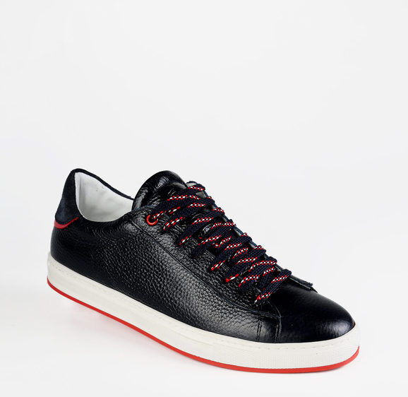 Freetime Sneakers basse in pelle da uomo Sneakers Basse uomo Blu taglia 41