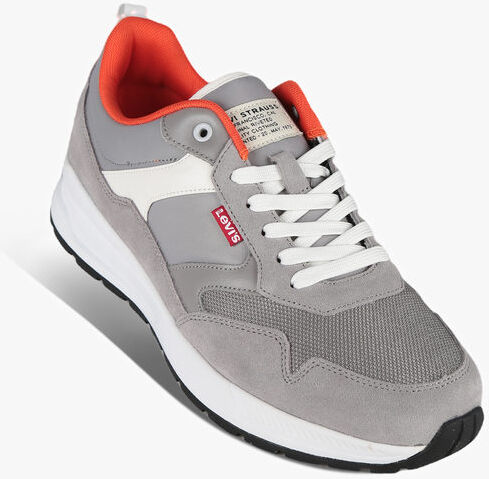 Levis Sneakers casual da uomo Sneakers Basse uomo Grigio taglia 42