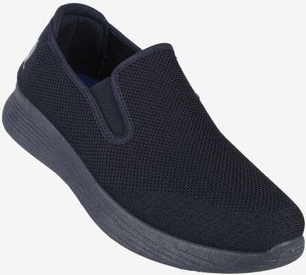 Canguro Sneakers uomo slip on in tessuto Slip On uomo Blu taglia 45