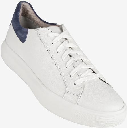 Geox U DEIVEN A Sneakers in pelle da uomo Sneakers Basse uomo Bianco taglia 43