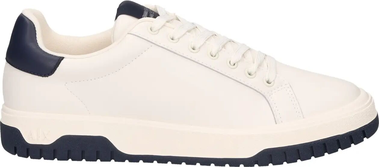 Armani Sneakers Bianche Uomo BIANCO/NAVY 40